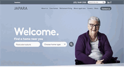 Desktop Screenshot of japara.com.au